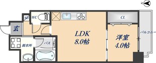 スタシオン河内山本の物件間取画像